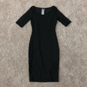 Wet Seal Dress Womens Size XS Black Bodycon